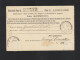 Cartolina Vaglia Quindici Lire 1894 - Entero Postal