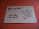 Island   QSL   Karte     EI2VMX   Radio      13.6.1983    ( 14 ) - Radio