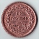 ** UN DECIME HONORE V MONACO 1838 MC TTB+ ** - Charles III.