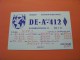 Germany    QSL   Karte      Radio  23.4.62     ( 14 ) - Radio