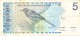 BILLETE DE NEDERLANDSE ANTILLEN DE 5 GULDEN  DEL AÑO 1986  (BANKNOTE) BIRD-PAJARO - Antilles Néerlandaises (...-1986)