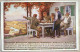 CPA Litho Illustrateur Paul HEY Soldat Biere Was Blinkt So Freudlich In Der Ferne Feldpostkarte 1917 UNSERE FELDGRAUEN - Hey, Paul