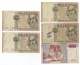 Lot 9 Billets De Banque Lire Italie état D´usage - Other & Unclassified