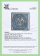 DEN SC #1a  1851 2 Rigsbankskilling  1st (Ferslew) Printing  4 Margins W/cert, CV $2400.00 (I) - Used Stamps