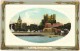 Rochester Cathedral And Castle Edwardian Colour Postcard - Rochester