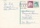 3283- CASTLES, ARCHITECTURE, TRAIN STAMP, POSTCARD STATIONERY, 1981, GERMANY - Postcards - Used