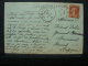 For. 5. Oblitération De Fortune Sur Carte Postale  D'Auvergne. Callenelle 1919 Venant De France - Fortune Cancels (1919)