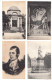 4 Postcards: Robert Burns : Mausoleum (Ex- & Interior), Statue And Painting (Reliable WR & S Series Postcards) - Dumfriesshire