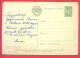 153802 / 1958 - NEW YEAR Christmas - SPACE Moscow State University "M. Lomonosov " Stationery Entier Russia Russie - 1950-59