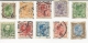 Serie  10 Timbres Dentelés Bulgarie Oblitérés :  Frédéric VIII 1907 - Used Stamps