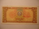 BILLET CAMBODGE - 1 RIEL - CUEILLEURS - CAMBODIA Bank Note Banknote Jaune - Cambodia