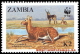 50% DISCOUNT WWF - ZAMBIA - 1987 - Stamp - Official Stamp Set - - Altri & Non Classificati