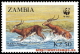 50% DISCOUNT WWF - ZAMBIA - 1987 - Stamp - Official Stamp Set - - Sonstige & Ohne Zuordnung