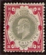 1902 Yvert 117* 1 Shilling Edouard VII Neuf - Neufs