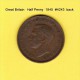 GREAT BRITAIN   1/2  PENNY  1945  (KM # 844) - C. 1/2 Penny