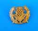 CROATIA ARMY - Large Officers Gilded Hat Cap Badge ( By IKOM Zagreb ) * Croatie Armee Kroatien Croazia Croacia Military - Army