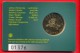 Lithuania 25 Litai 2014 PROOF-Like CoinCard "Baltic Way" Estonia, Latvia, Lithuania - Lithuania