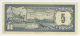 Netherlands Antilles 5 Gulden 1972 VF+ Pick 8b  8 B - Antilles Néerlandaises (...-1986)