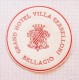 Hotel Villa Serbelloni Bellagio Italy&#8206;, BEERMAT Beer Mats - Coaster, Sous Bock, Paper Napkin Papierserviette Servi - Serviettes Papier à Motif