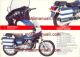 Moto Guzzi V 50 Polizia 500 Depliant Originale Genuine Brochure Prospekt - Motori