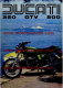 Ducati GTV 350 500 1978 Depliant Originale Factory Original Brochure - Engines
