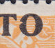 Denmark 1921 AFA 1 Portomarke 5 Ø ERROR Variety 'Notch In O In Overprint', MNH** (2 Scans) - Variétés Et Curiosités