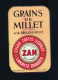 Ancienne Boite Lithographiee: Grains De Millet à La Reglisse Douce, Un Produit Zan, Marseille Uzes (14-3344) - Scatole