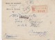 MONACO   LETTRE RECOMMANDEE POUR LA ROUMANIE  1926 - Brieven En Documenten