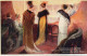 CARTOLINA D'EPOCA DI TORINO EXPOSITION DE TURIN 1911 UNE LOGE A L'OPERA COMIQUE  RARISSIME - Mostre, Esposizioni
