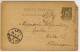 France - Entire CP,  1892 -  De MONNAIE ->  Halle (Saale) Ankunft - Standard Postcards & Stamped On Demand (before 1995)