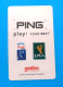 GOLF - SOLHEIM CUP 2003. ( Sweden - Very Rare Card - Not Phonecard ) Dagens Industri Europe & Usa Barseback Ping LPGA - Sport