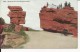 Carte Postale Colorado 1920 : Garden Of The Gods : Balanced Rock And Steamboat Rock - Rocky Mountains