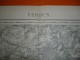 CARTE TOPOGRAPHIQUE  VERDUN ET ENVIRONS  1913 - Cartes Topographiques