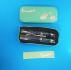 VESPA ( Famous Italy Scooter Manufactured By Piaggio ) - Official Exclusive Set Of 2. Luxury Chrome Pens In Tin Box - Pens