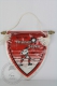 Beautiful Red  & White Hockey Collectible Flag - Sport Club Thunderstern Rollhockey - Sonstige & Ohne Zuordnung