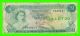 BILLETS DU BAHAMAS - ONE DOLLAR, 1$  - THE CENTRAL BANK OF THE BAHAMAS, 1974  - No V 616127 - - Bahamas