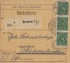 DEUTSCHES REICH : 1922 : Gelaufen ##Paketkarte## : ROKEN,FUMER,SMOKE, SIGAAR,CIGARE,CIGAR,TABAK,TABAC,TOBACCO, - Tabac