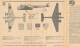 Ancienne Fiche De Montage, Avion H.P. HAMPDEN, Airfix, 1/72 Scale Model Construction Kit, 4 Pages (3 Langues) - Non Classés