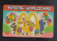 SINGAPORE - MACDONALD PHONECARD ( $10 ) - Singapour