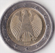 2 Euros Allemagne, Atelier D, Frappe Décentrée, étoiles Rognées - Variétés Et Curiosités