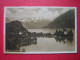 CPSM PHOTO  SUISSE    ISELTWALD MIT NIESENKETTE     VOYAGEE 1934  TIMBRE  ATTENTION CARTE EN ETAT MOYEN - Iseltwald