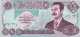 IRAQ  10 DINARS  SADAM HUSSEIN  S/C  -  UNC - Iraq