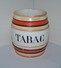 Delcampe - 3 Ancien Boite Ou Pot, Pots à Tabac, Décor Vieux Pêcheur,  Gallion Et  Tonneau  En Céramique - Cajas Para Tabaco (vacios)