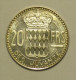 Monaco ESSAI ARGENT / Silver 20 Francs 1950 #  2 - FDC