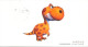 Cartoon  Dinosaur ,  6 Prepaid Cards, Postal Stationery (A Complete Set ) - Fossilien