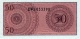 INDONESIA 50 SEN BANKNOTE 1964 PICK NO.94 UNCIRCULATED UNC - Indonesia