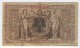 REICHSBANKNOTE  1000 MARK  21 APRIL 1910 - 1.000 Mark