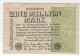 REICHSBANKNOTE EINE MILLION MARK 1923 - 1 Miljoen Mark