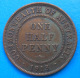 Australie Australia 1/2 Half Penny 1913 Km 22 - ½ Penny