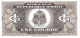 BILLETE DE 1 GOURDE DE HAITI DE 1989 - Haiti